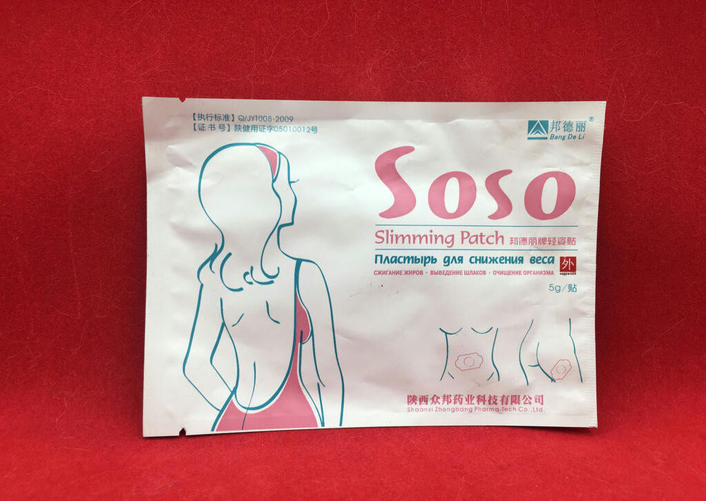 Пластырь косметический Soso для похудения 1 шт.