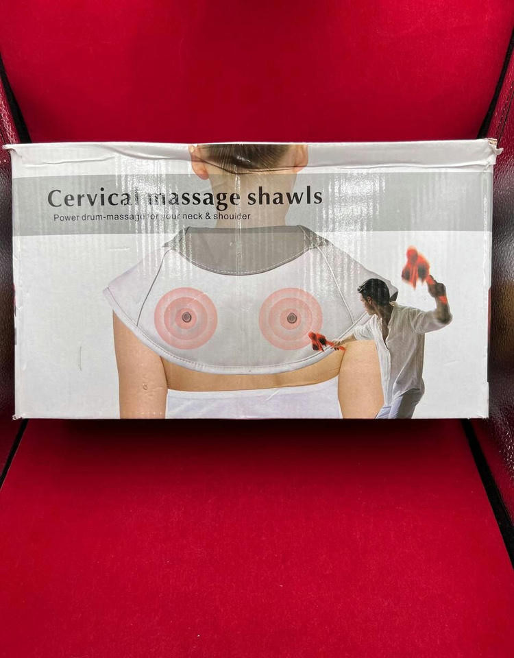 Ударный массажер для шеи и плеч Cervical Massage Shawls